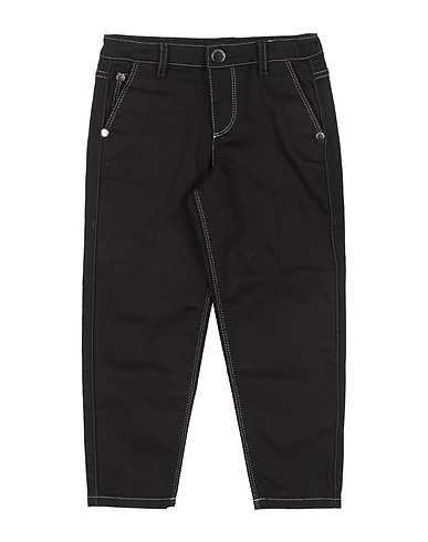 EMPORIO ARMANI Denim pants Black 94% Cotton, 4% Polyethylene, 2% Elastane