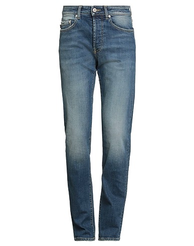 BLAUER. Denim trousers Blue 99% Cotton, 1% Elastane