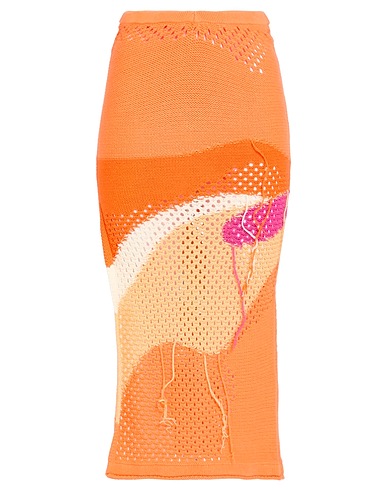 HOUSE OF SUNNY Midi skirt 60% Cotton, 40% Acrylic