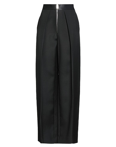 KHAITE Casual trouser Black 75% Viscose, 25% Polyamide