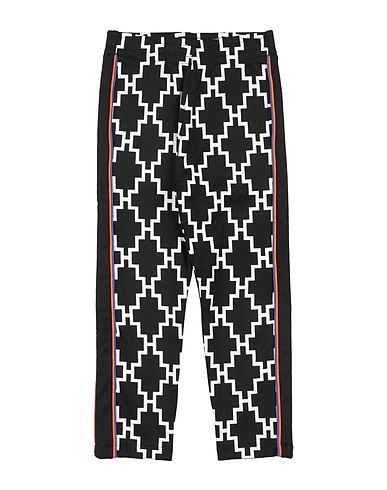 MARCELO BURLON Hosen Schwarz 55% Polyester, 45% Baumwolle