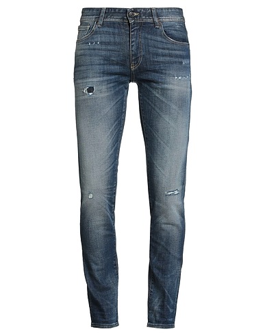 ARMANI EXCHANGE Denim trousers Blue 98% Cotton, 2% Elastane