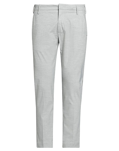 ENTRE AMIS Casual pants Light grey 57% Cotton, 27% Polyester, 13% Viscose, 3% Elastane