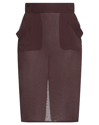 SAINT LAURENT Midi skirt 100% Silk