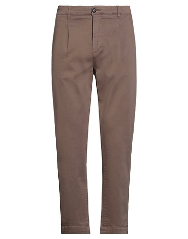 IMPURE Pantalone Tortora 98% Cotone, 2% Elastan