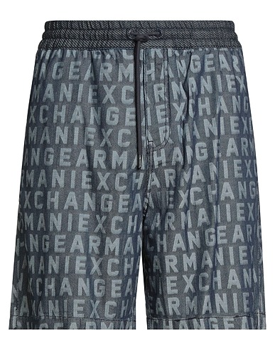ARMANI EXCHANGE Shorts & Bermuda Blue 100% Cotton