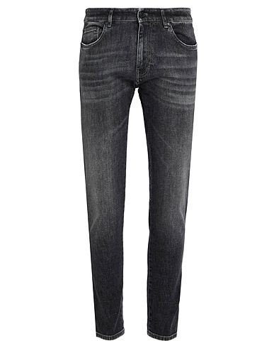 PT Torino Denim pants Black 99% Cotton, 1% Elastane