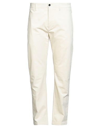 DEPARTMENT 5 Casual trouser Off white 98% Cotton, 2% Elastane