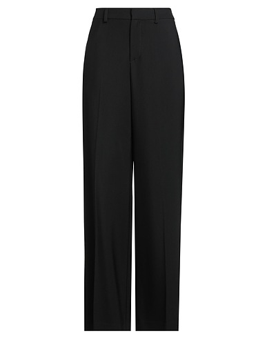 P.A.R.O.S.H. Casual pants Black 97% Viscose, 3% Elastane