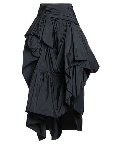 ERDEM Langer Rock Schwarz 100% Polyester