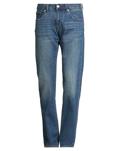 ARMANI EXCHANGE Denim trousers Blue 99% Cotton, 1% Elastane