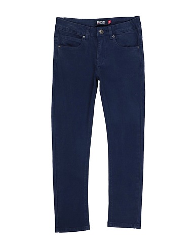 ASPEN POLO CLUB Casual trouser Bright blue 98% Cotton, 2% Elastane