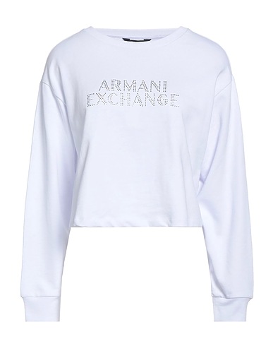 ARMANI EXCHANGE Sweatshirt White 100% Cotton