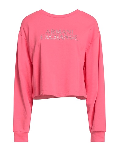 ARMANI EXCHANGE Felpa Corallo 100% Cotone