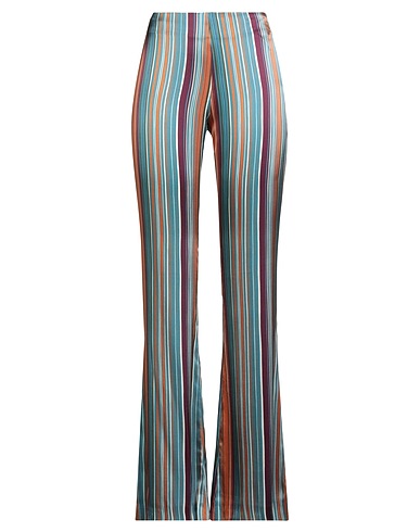 MOMONÍ Casual trouser Azure 93% Silk, 7% Elastane