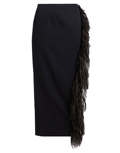 ISABELLE BLANCHE Paris Midi skirt Black 100% Polyester