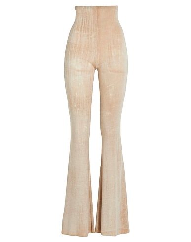 ROBERTO COLLINA Casual pants Sand 100% Merino Wool
