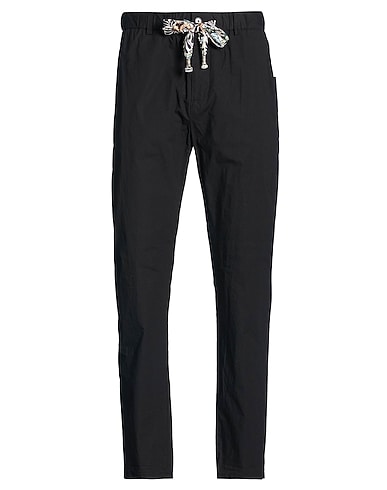 GREY DANIELE ALESSANDRINI 캐주얼 바지 NERO 95% 코튼, 5% 엘라스테인