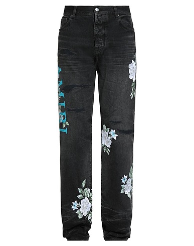 AMIRI Denim trousers Black 100% Cotton