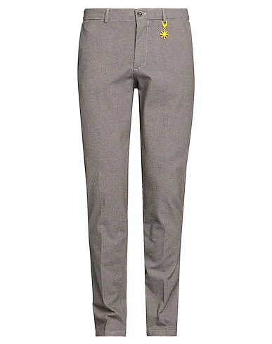 MANUEL RITZ Casual pants BEIGE 97% Cotton, 3% Elastane