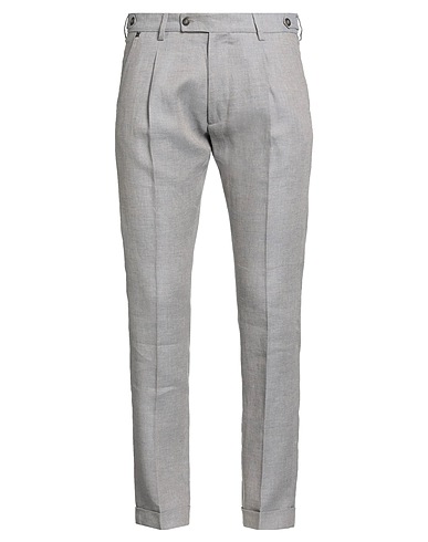 MESSAGERIE BOTTOMWEAR Grey 50% Linen, 40% Cotton, 10% Acrylic
