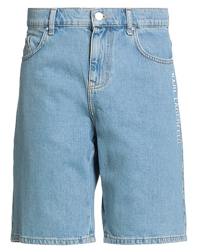 KARL LAGERFELD Denim shorts 100% Cotton
