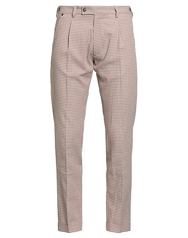 MESSAGERIE Casual trouser Sand 43% Linen, 38% Viscose, 19% Wool