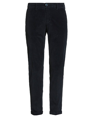 RE_HASH Casual trouser Midnight blue 76% Cotton, 22% Modal, 2% Elastane