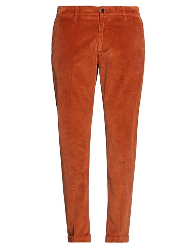 RE_HASH Pantalone Marrone 76% Cotone, 22% Modal, 2% Elastan