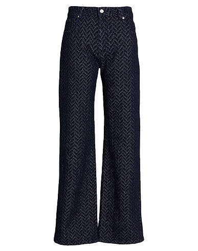 MISSONI Casual trouser Midnight blue 100% Cotton