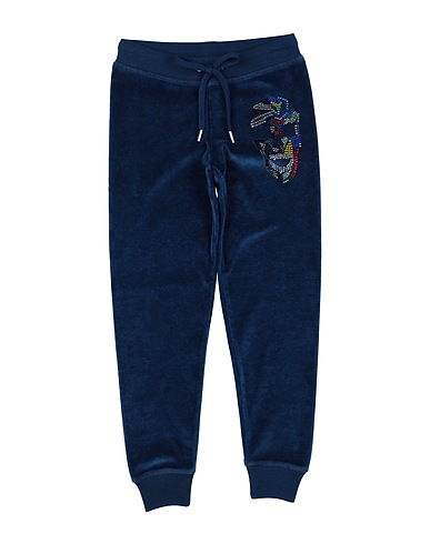 PHILIPP PLEIN Casual pants JUNIOR Navy 40% Cotton, 40% Modal, 20% Polyester