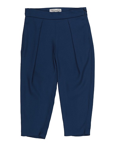 SIMONETTA Casual trouser Navy blue 80% Acetate, 20% Viscose