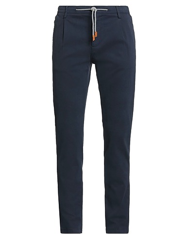ELEVENTY Casual pants Midnight blue 98% Cotton, 2% Elastane
