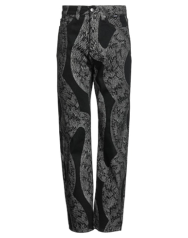 IUTER Denim pants Black 100% Cotton