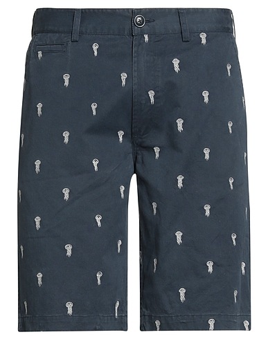 BARBOUR Shorts & Bermuda Midnight blue 100% Cotton