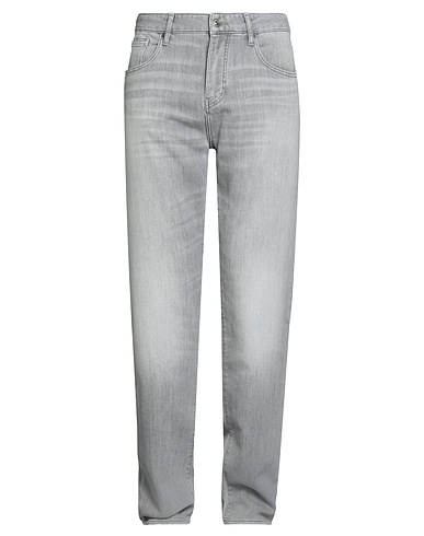 ARMANI EXCHANGE Denim pants Grey 88% Cotton, 10% Polyester, 2% Elastane