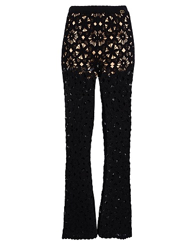 TWINSET Casual trouser Black 100% Cotton