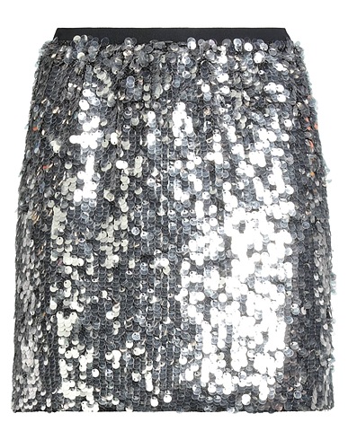 PINKO Minirock Silber 100% Polyester