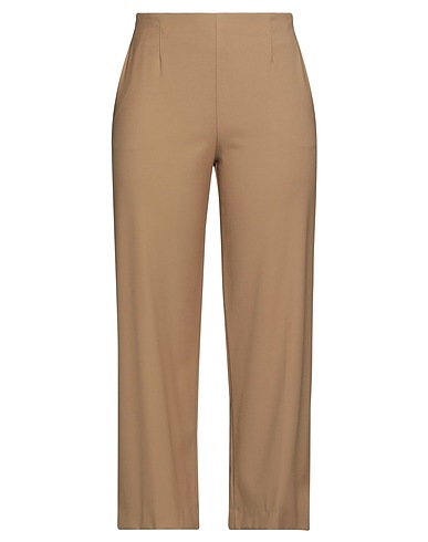MAISON LAVINIATURRA Casual pants Camel 89% Virgin Wool, 9% Polyamide, 2% Elastane