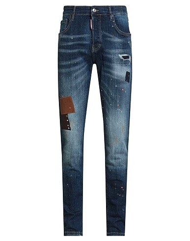 DSQUARED2 Denim trousers Blue 98% Cotton, 2% Elastane