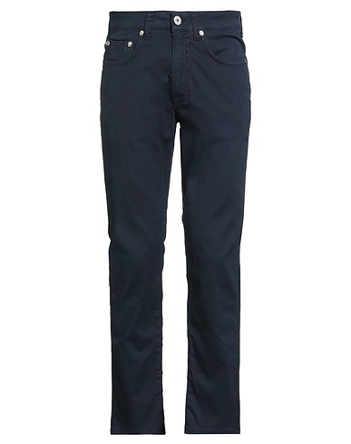 DEVORE INCIPIT Pantalone Blu navy 96% Cotone, 4% Elastan