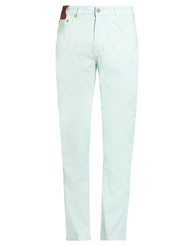 DEVORE INCIPIT Pantalone Celeste 96% Cotone, 4% Elastan