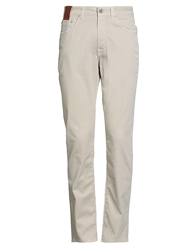DEVORE INCIPIT Casual trouser Beige 96% Cotton, 4% Elastane