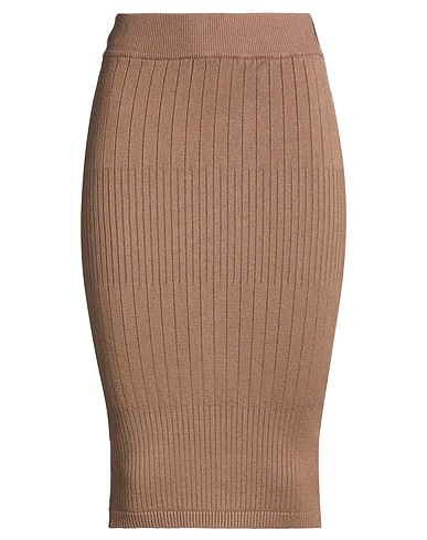 HINNOMINATE Midi skirt Taupe 52% Viscose, 26% Polyester, 22% Polyamide