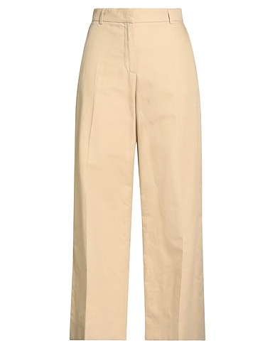 WEEKEND MAX MARA Pantalón Beige 74% Algodón, 26% Lino
