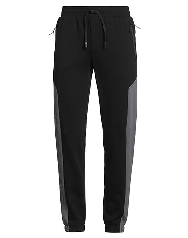 EA7 Pantalón Negro 85% Algodón, 15% Poliéster