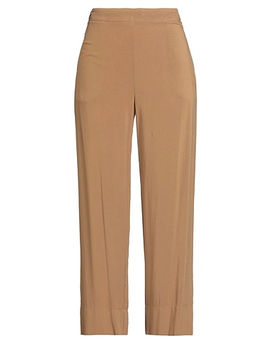 ALESSIA SANTI Casual pants Camel 100% Viscose