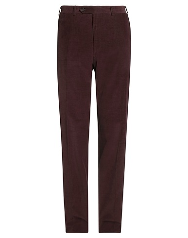 CANALI Casual pants Chocolate brown 88% Cotton, 9% Polyester, 3% Elastane