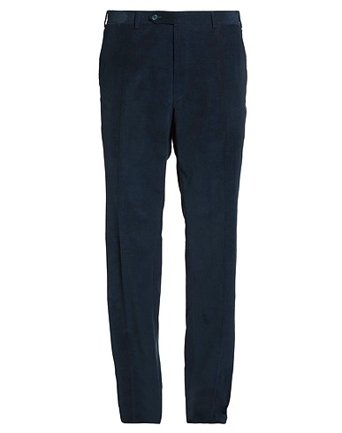 CANALI Casual pants Midnight blue 88% Cotton, 9% Polyester, 3% Elastane