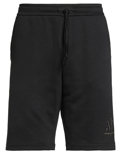 ARMANI EXCHANGE Shorts & Bermuda Nero 68% Poliestere, 29% Viscosa, 3% Elastan
